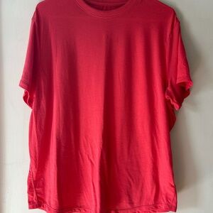 Nike pink overiszed shirt